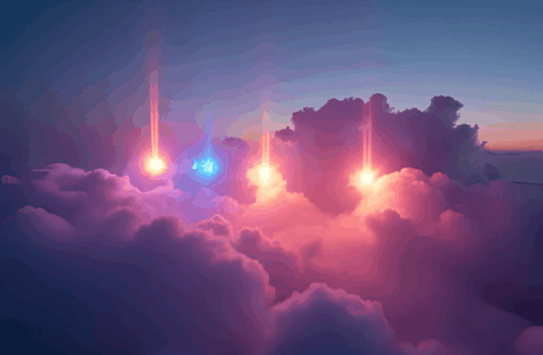 image-fears light in the cloud